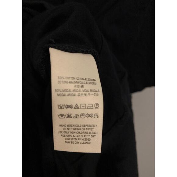 Free People | Knot Me Tee in Navy Blue | Size M - Picture 4 of 4